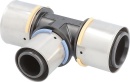 Uponor S-Press pezzo a T composito ridotto PPSU...