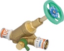 Uponor S-Press PLUS angle seat valve with non-return...