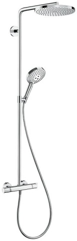 Hansgrohe Raindance Select S 240 1jet PowderRain, handdouche, hoofddouche 240mm en thermostaat, chroom NIEUW