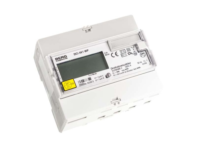 Berg DCI 461 WP three-phase meter calibration until 2017 NEW