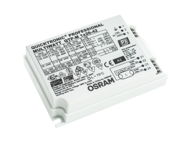 Osram Quicktronic Professional Multiwatt QTP-M 1x26-42 Balasto