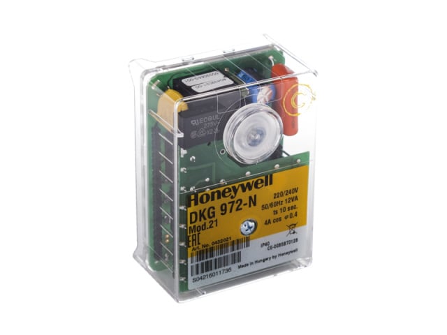 Honeywell DKG 972-N Mod. 21 0432021 Unidad de control automßtico del quemador