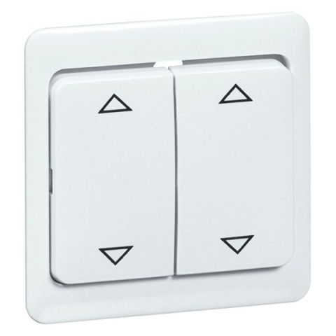 PEHA D 80.244.02 T Pulsante del gruppo interruttore a bilanciere standard simbolo bianco puro UP e DOWN 00188511 NUOVO