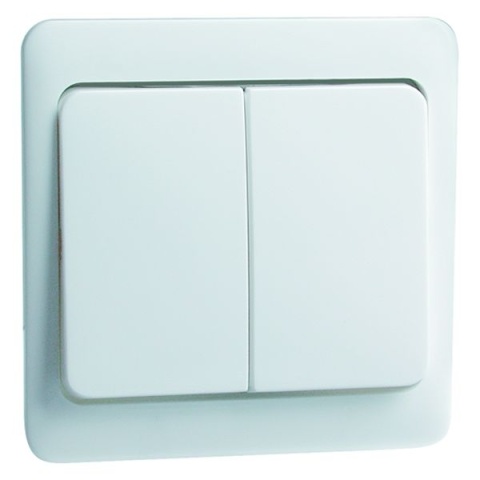 PEHA D 80.245.02 T Interruttore a bilanciere standard bianco puro Gruppo 00188211 NUOVO