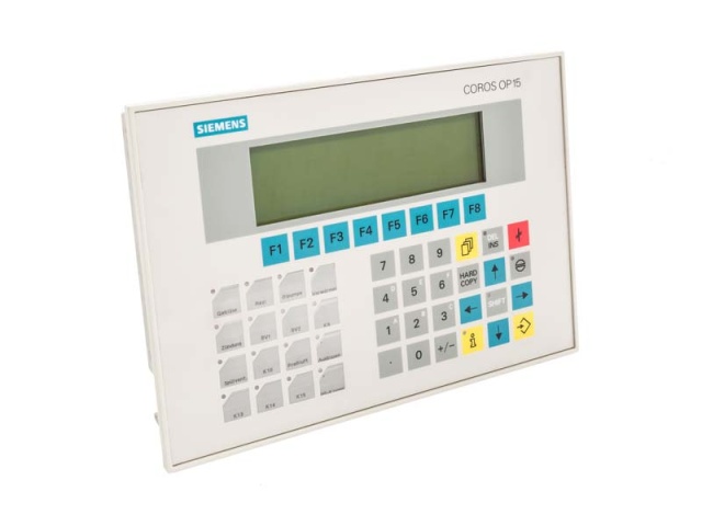 Siemens Coros OP15-C1 6AV3515-1MA30 Panel de mando