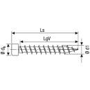 Tornillo SPAX cabeza cilíndrica WIROX rosca integral T - STAR Plus ø 6,0 x 200 mm, PU 100 piezas 4003530246425 NUEVO