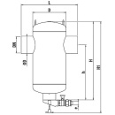 SPIROTECH Separatore di magnetite e fanghi Spirotrap...