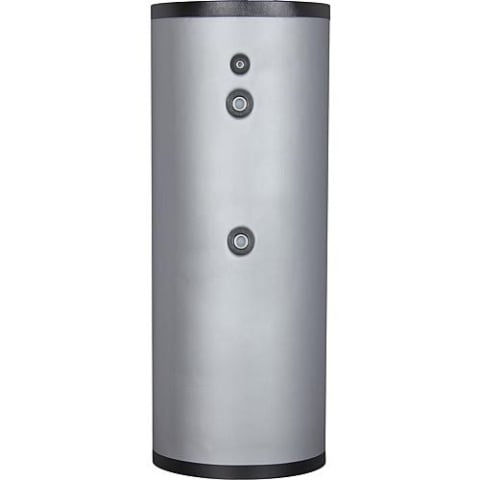 TML hot water tank 500l, stainless steel V4A, with one heat exchanger and insulation New