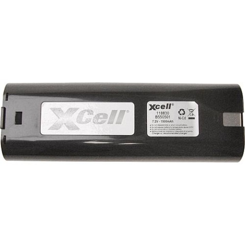 Xcell batteria per Makita Ni-MH 7.2V 2000mAh forma bar 142118 NUOVO