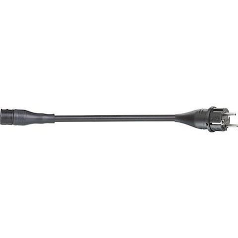 wieland connection lead. RST20i3 1,5m, black, H07RN-F 3G1,5mm² 3-pole socket - Europe plug 99.712.0000.7 NEW