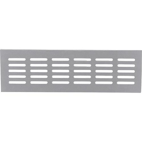 UPMANN Tôle de ventilation alu 400x100mm blanc RAL 9016 50525 NEUF