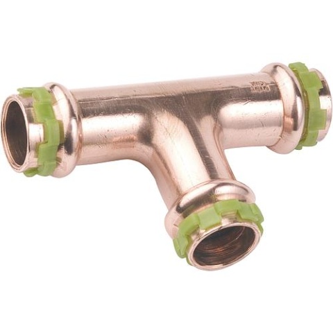 Aalberts Sudo pressfitting paquete de cobre 4: 28 mm con contorno en V 93 710 43 NUEVO