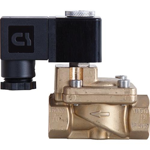 GSR Solenoid valve servo-controlled G 1/2"" DN 13, 0.5-40 bar, brass normally closed 230V, 50-50 Hz C 5123 1001 182XX NEW