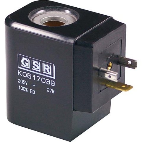 GSR replacement solenoid coil for 3/4"" and (BG 1"") Solenoid valve A 432_ 1002 702 VDC 230 V 30 Watt incl.rectifier(plug K0517039+K0400002 NEW