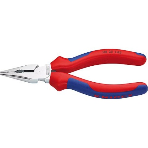 KNIPEX Pinze a becchi lunghi lunghezza: 145 mm cromato 08 25 145 NUOVO