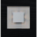 Recessed luminaire Kristal CR01-230/AL/BC, 230V, aluminium, 75x75x40mm CR01-230/AL/BC NEW