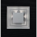 Recessed luminaire Kristal CR01-230/AL/BC, 230V, aluminium, 75x75x40mm CR01-230/AL/BC NEW