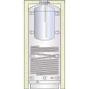 Réservoir tampon combiné TML PC600/145 Réservoir émaillé,avec 1 échangeur de chaleur,capacité 585L Nouveau