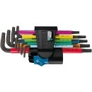 Wera Torx sleutelset 9-delig, kleurcodering T9 - T40...