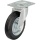 Blickle solid rubber castor with sheet steel rim,LE-VE 80R,max. load 50kg, wheel Ø 80mm,plate size 100x85mm LE-VE 80R NEW