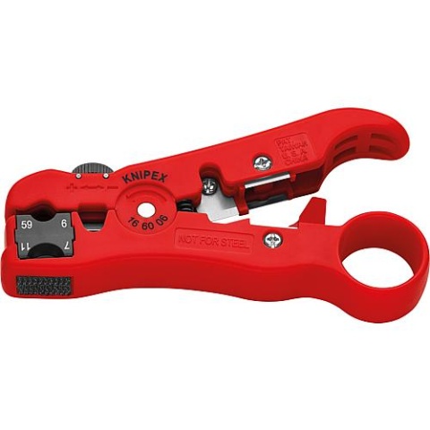 Dénudeur de coaxes KNIPEX type 16 60 06 16 60 06 SB NEUF