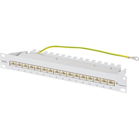 Telegärtner Patch Panel MPP16-HS K kat. 6A(IEC) J02022A0050 NOWOŚĆ