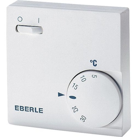 EBERLE regulador de temperatura ambiente RTR-E 6763 230V 50/60Hz 111170351100 NUEVO