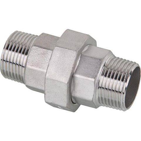 Springer screw fitting V4A3/4 AG/AG flat sealing NEW