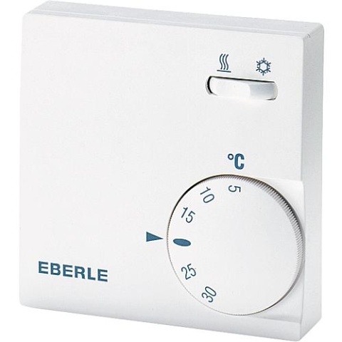 Regolatore di temperatura ambiente EBERLE serie RTR-E 6731 5 ... 30°C riscaldamento, raffreddamento 111170551100 NUOVO