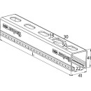 Carril de montaje Fischer FUS 21/2,0 longitud 2 mtr....