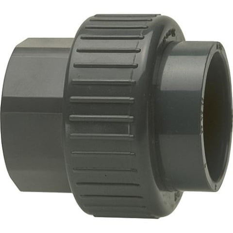 PVC-U - Adhesive fitting Pipe fitting, 50 mm x 11/2"" 621.50.32.50.11/2 NEW