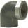 PVC-U - Adhesive fitting angle 90°, 50 mm x 11/2"", cylindrical thread on one side 621.10.02.50.11/2 NEW