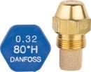 Danfoss Ölbrennerdüse 0,32 80°H Typ V...