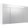 Armario con espejo c. bel. embellecedor blanco mate 3 puertas 1200x740x160 mm S512/5BN1 NUEVO