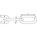 Houben knotted chain no.22, DIN 5686, wire thickness...