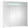 evenes Armoire de toilette avec bandeau blanc brillant 3 portes 850x750x188 mm NEUF