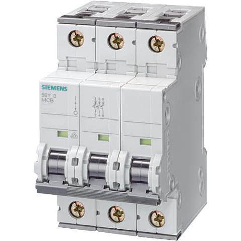 Siemens automaat Siemens, 10KA, 3-polig, C32A, 5SY4332-7 5SY4332-7 NIEUW