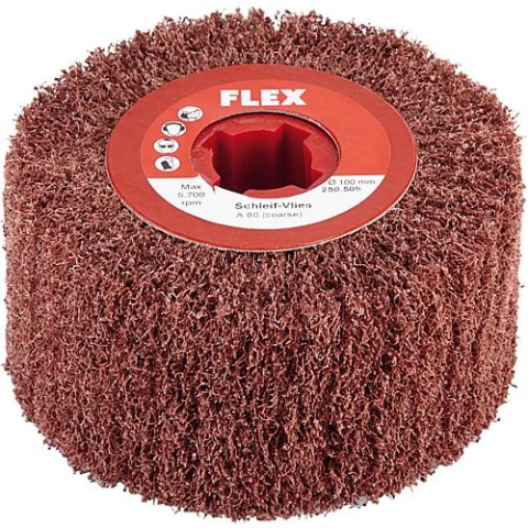 Non-tissé de polissage Flex pour polir, Ø 100 x 100 mm, grain 400 256976 NOUVEAU