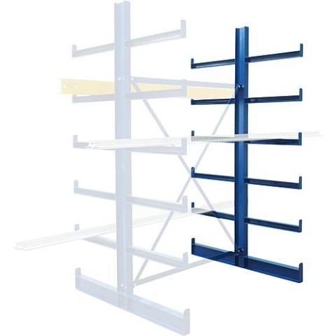 REGALWERK Kragarmanbauregal doppelseitig mit 12 Ebenen, 2000x1250x1240mm, Feldlast 2400Kg B6-60122-50 NEU