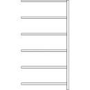 REGALWERK Anbauregal steckbar,6 Stahlfachböden,Feldlast 2000Kg, 2500x875x600mm B3-53609-60 NEU