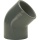 PVC-U - Adhesive fitting angle 45°, 75 mm, adhesive socket on both sides 621.15.01.75 NEW