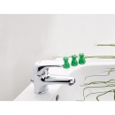 Evenes washbasin mixer Top II low pressure, with pop-up...