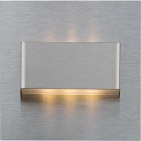 Recessed wall luminaire Mago MG2-230/ST/BI, 230V, steel, 73x73x43mm MG2-230/ST/BI NEW