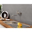 Evenes sink mixer inox Colorado, polished stainless...