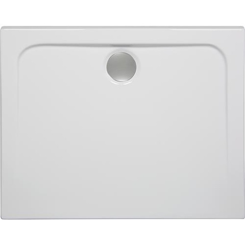 Piatto doccia EILA rettangolo LxHxP: 1200x25x900 mm acrilico bianco 872801 NUOVO