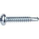 Panhead drill screws form M, DIN7504, A2, 3,9x32mm,...