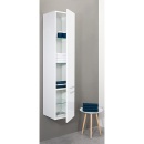 evenes Hochschrank Serie MAA 2 portes blanc hgl. butoir...