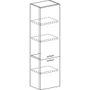 evenes Hochschrank Serie MAA 2 portes blanc hgl. butoir à gauche 350x1585x370 mm NEUF