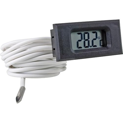 Dostmann afstandsthermometer -40 - 110°C met 3,0 m sensorkabel en digitaal display NIEUW