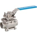 3-piece welding ball valve made of stainless steel...